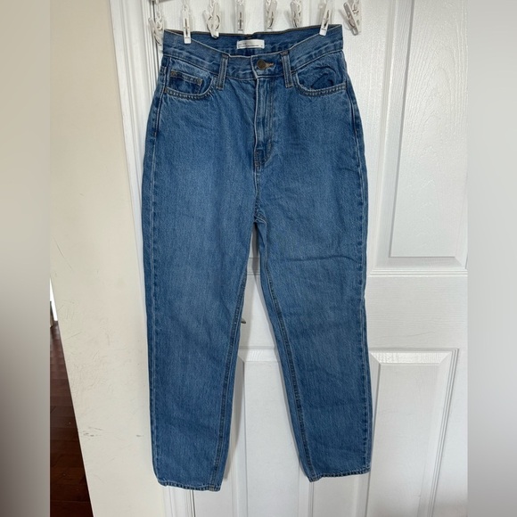 [NWOT] Oak + Fort: Classic Straight  Leg Jeans - Picture 1 of 3